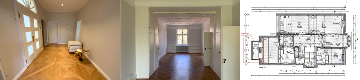 Sanierung Altbauwohnung Eysseneckstraße Frankfurt